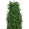 4ft. Pre-Lit Artificial Boxwood Cone Topiary Tree with Pot, Clear Lights